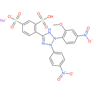 2-(2-Methoxy-4-nitrophenyl)-3-(4-nitrophenyl)-5-(2,4-disulfophenyl)-2H-tetrazolium Sodium Salt