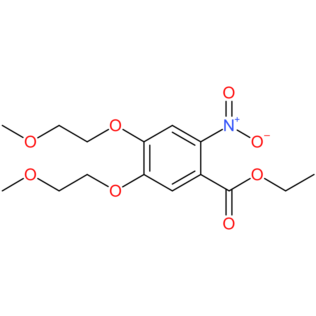 Ethyl 4,5-bis(2-methoxyethoxy)-2-nitrobenzoate