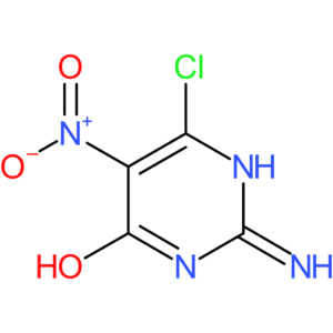 2-Amino-4-chloro-6-hydroxy-5-nitropyrimidine