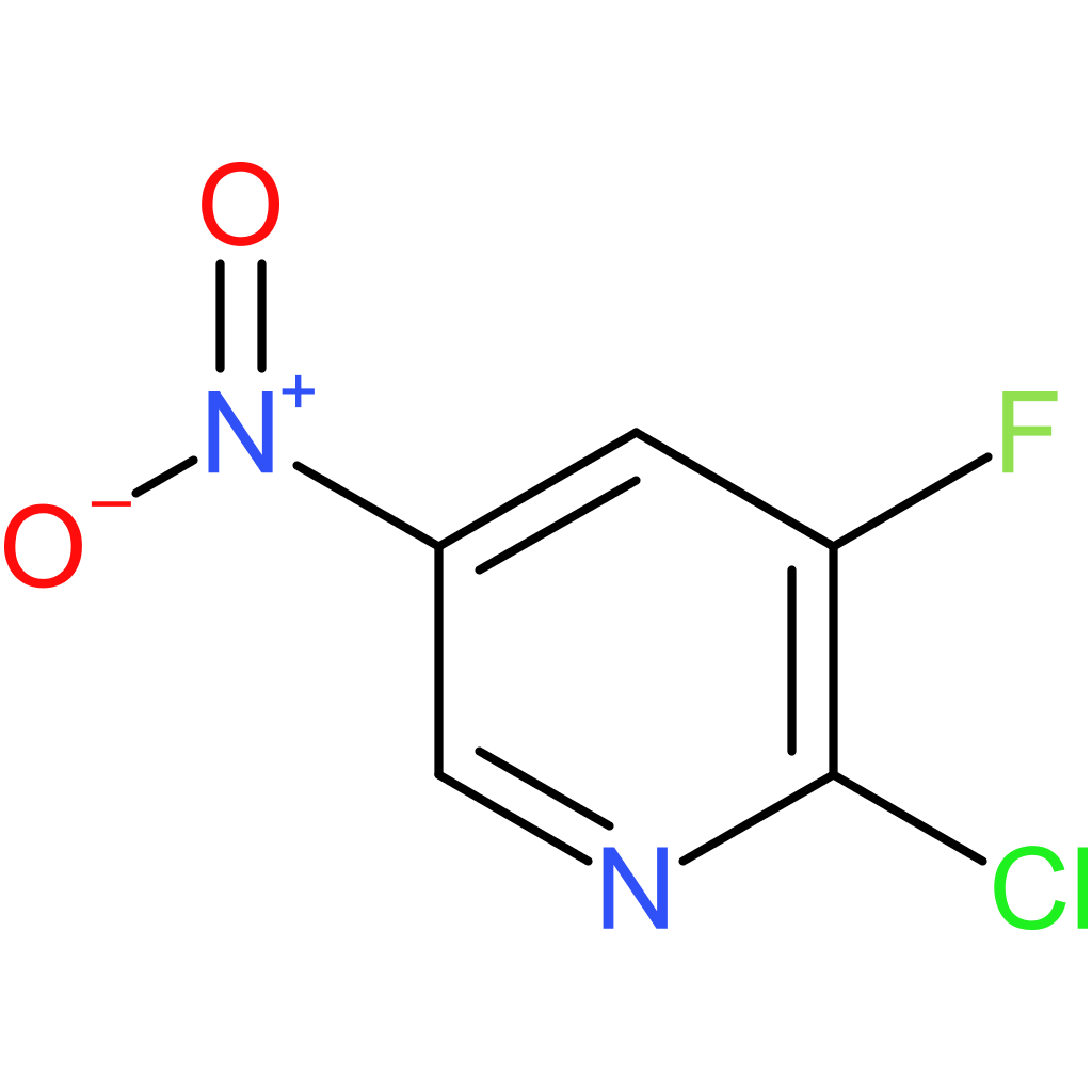2-Chloro-3-fluoro-5-nitropyridine