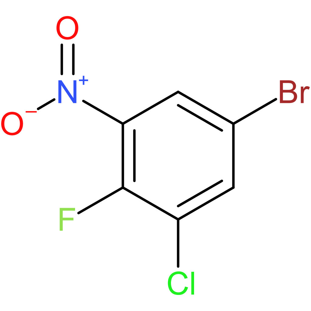 5-Bromo-1-chloro-2-fluoro-3-nitrobenzene