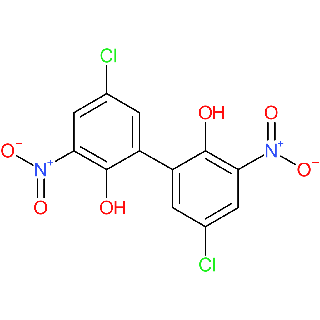 5,5′-Dichloro-3,3′-dinitro-[1,1′-biphenyl]-2,2′-diol