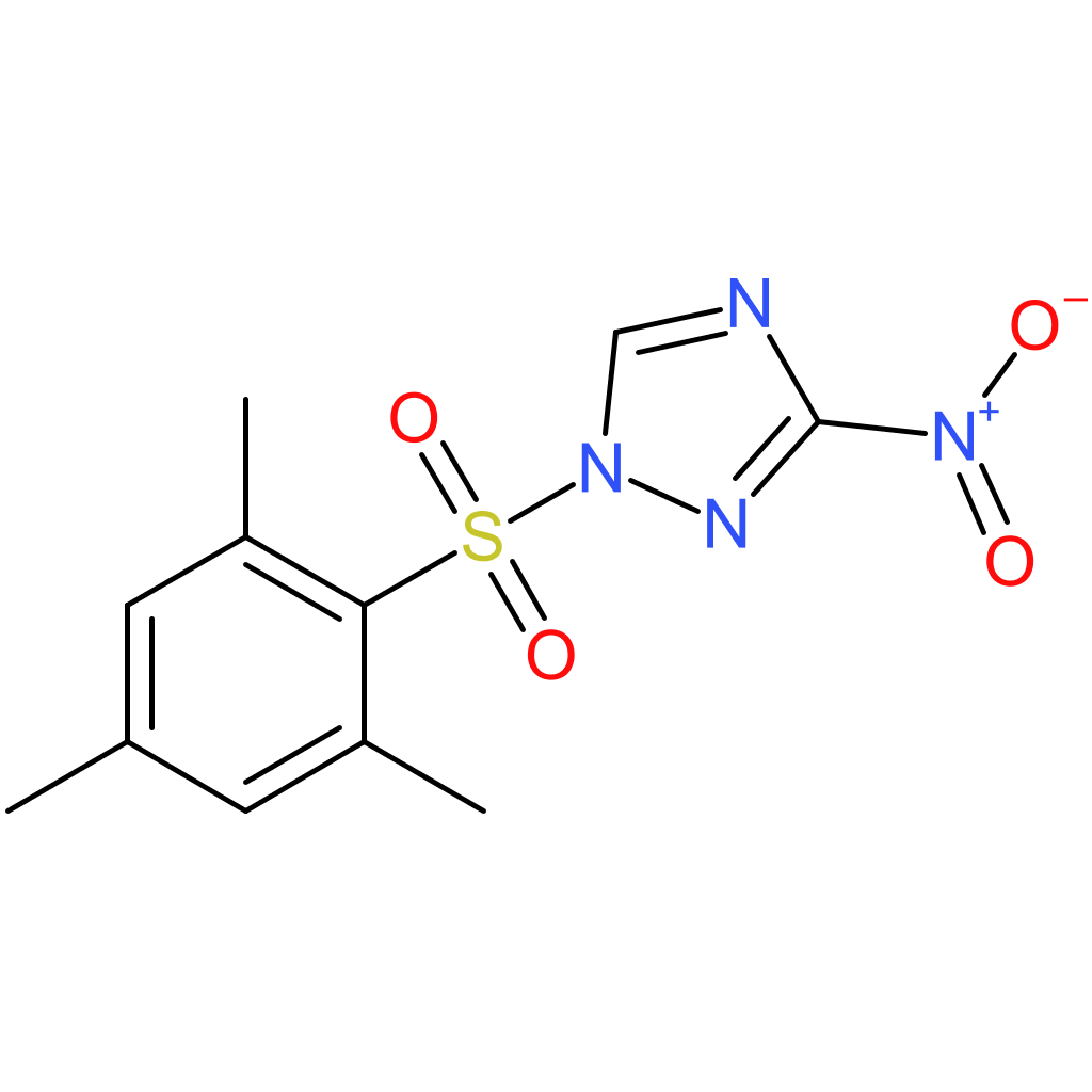 1-(2,4,6-Trimethylphenylsulfonyl)-3-nitro-1,2,4-triazole