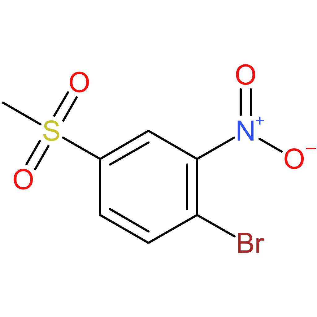 1-bromo-4-(methylsulfonyl)-2-nitrobenzene