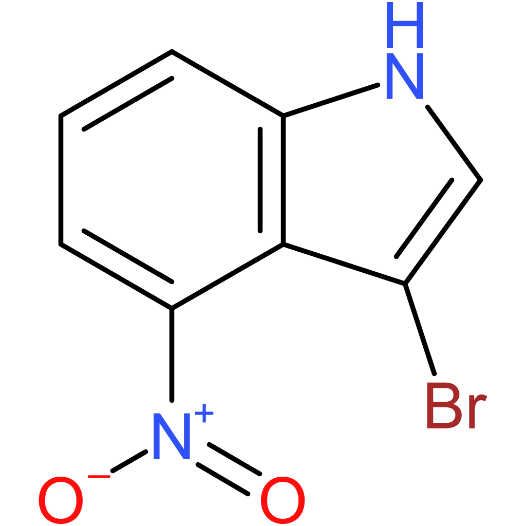 3-Bromo-4-nitroindole