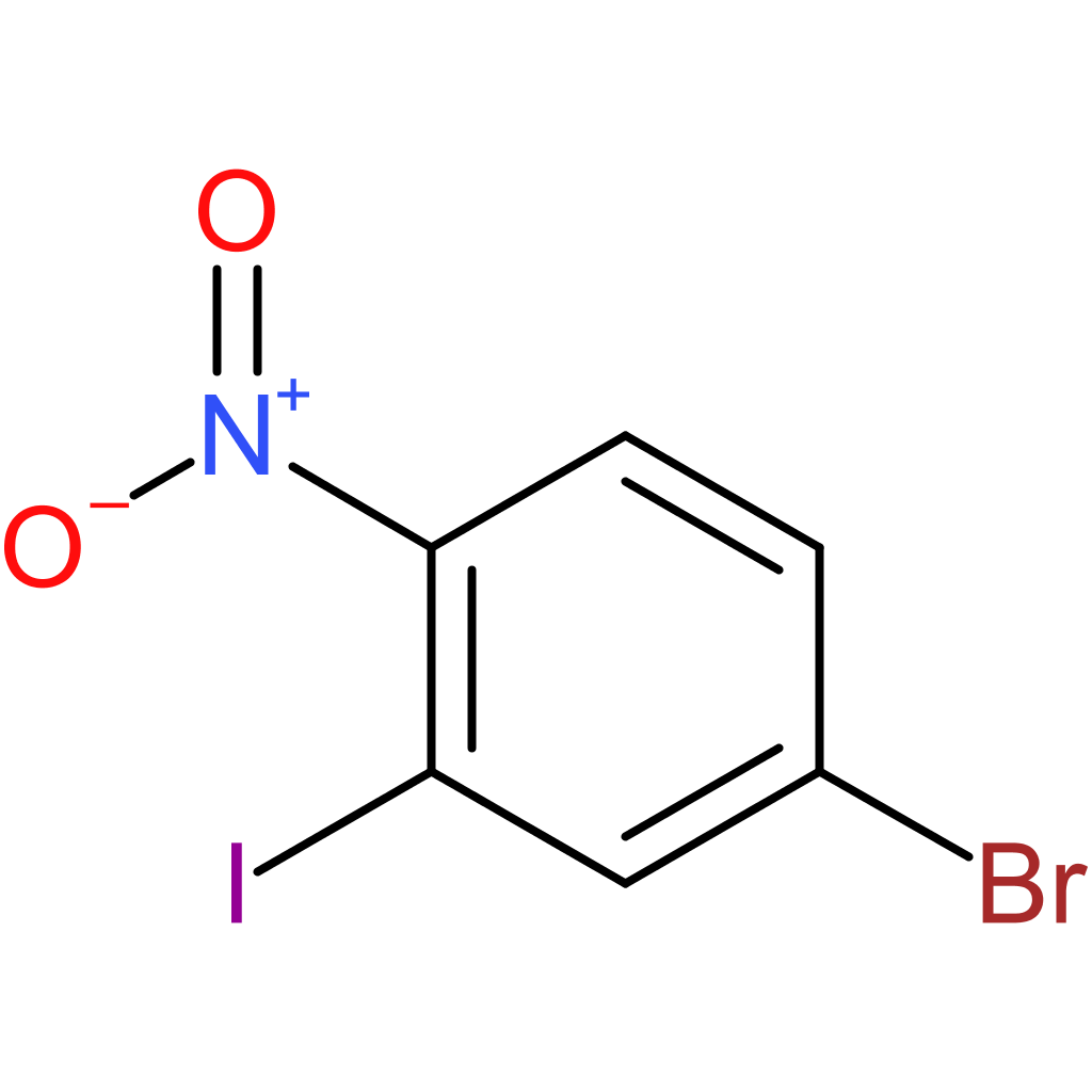 4-Bromo-2-iodo-1-nitrobenzene