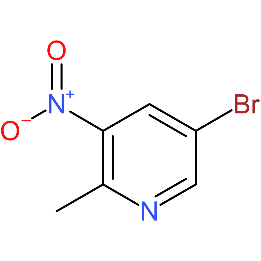 5-Bromo-2-methyl-3-nitropyridine