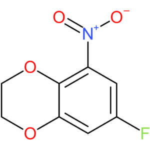 1,4-Benzodioxin, 7-fluoro-2,3-dihydro-5-nitro-