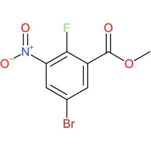 Methyl 5-bromo-2-fluoro-3-nitrobenzoate