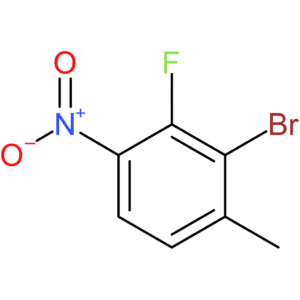 2-Bromo-3-fluoro-4-nitrotoluene