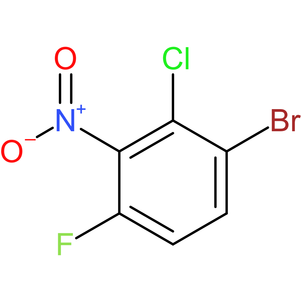 1-Bromo-2-chloro-4-fluoro-3-nitrobenzene