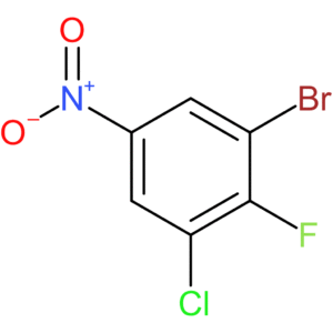 1-Bromo-3-chloro-2-fluoro-5-nitrobenzene