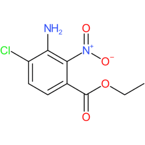 Ethyl 3-amino-4-chloro-2-nitrobenzoate