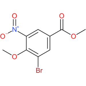 3-Bromo-4-methoxy-5-nitro-benzoic acid methyl ester