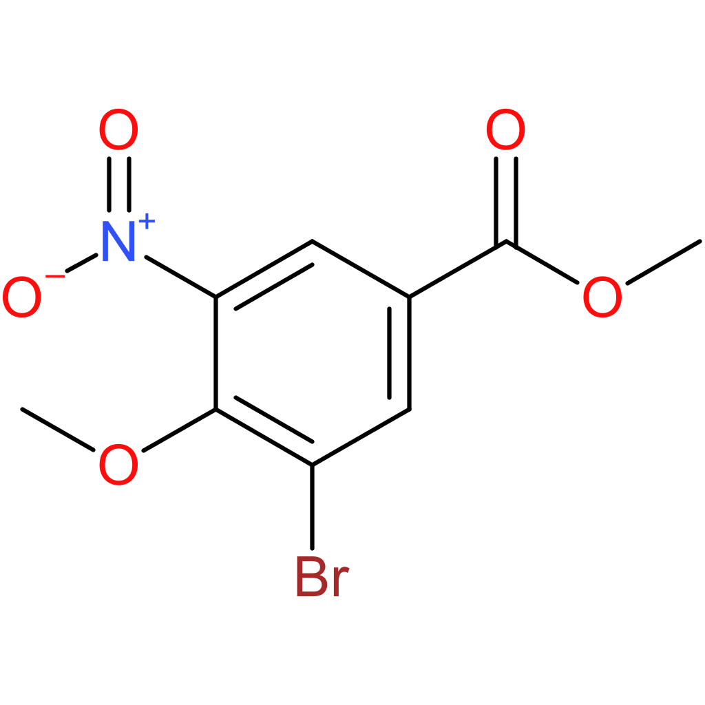 3-Bromo-4-methoxy-5-nitro-benzoic acid methyl ester