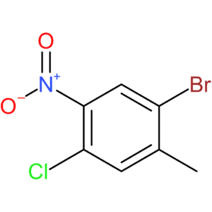 1-Bromo-4-chloro-2-methyl-5-nitrobenzene