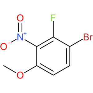 1-bromo-2-fluoro-4-methoxy-3-nitrobenzene