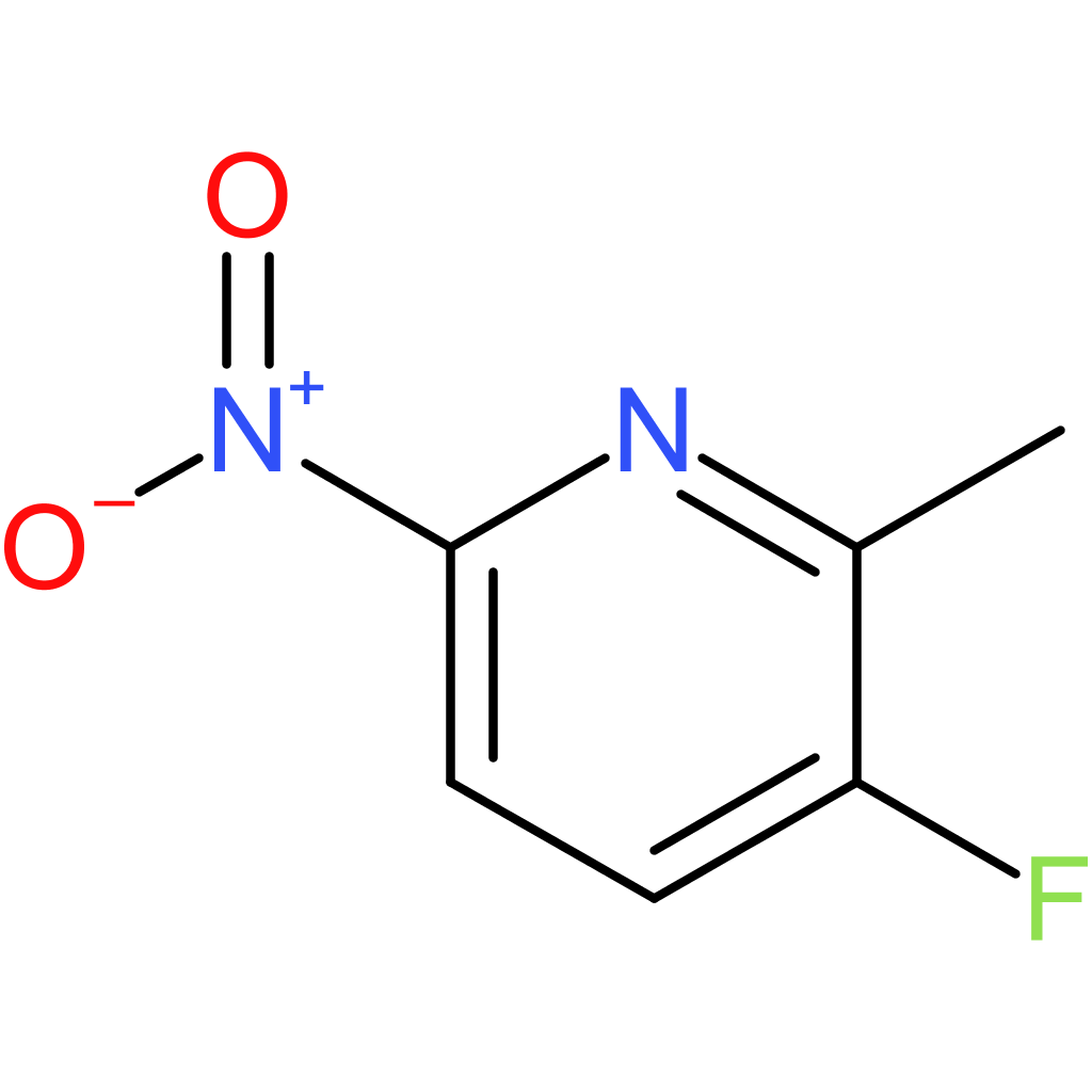 3-Fluoro-2-methyl-6-nitropyridine