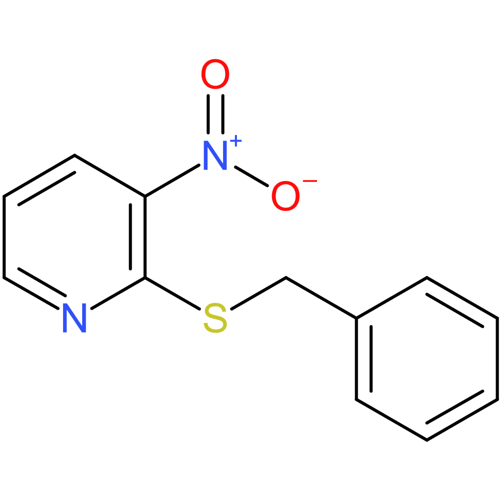 2-(Benzylthio)-3-nitropyridine
