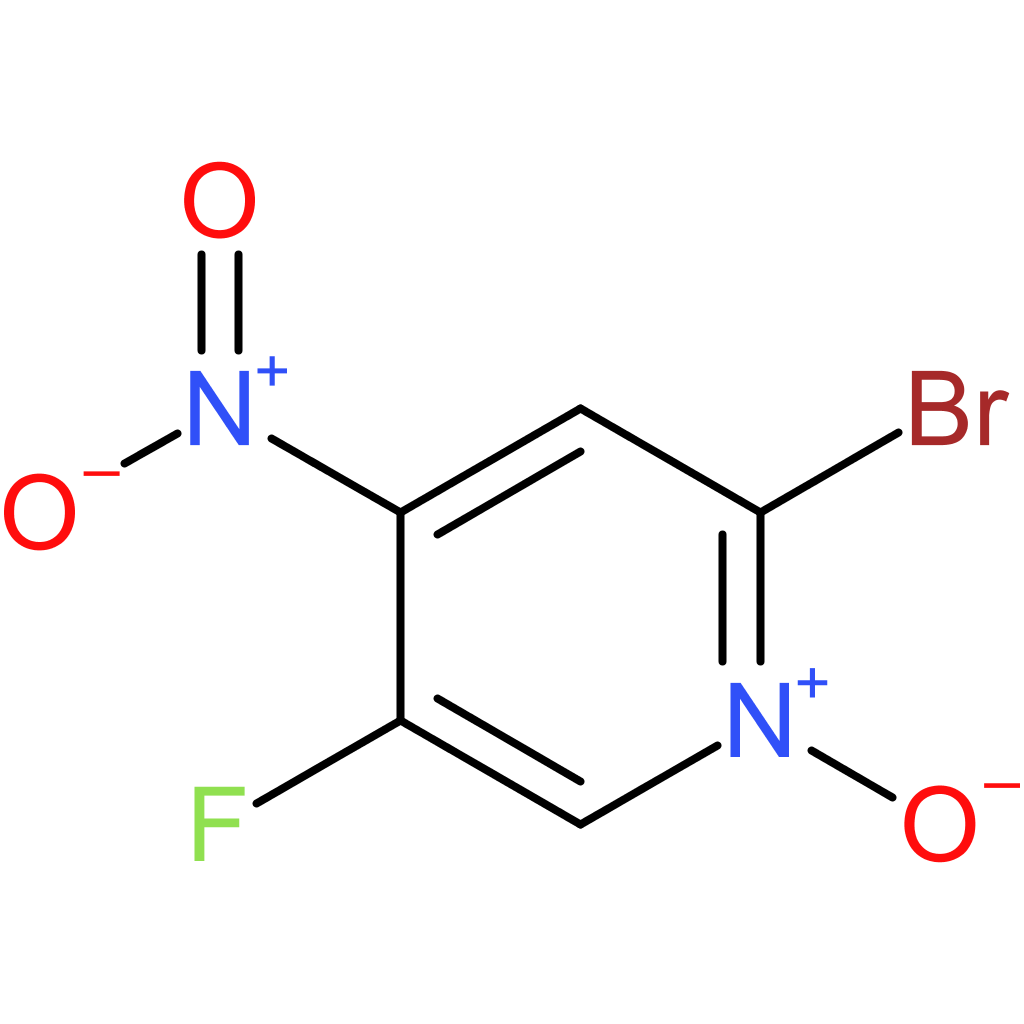 2-Bromo-5-fluoro-4-nitropyridine 1-oxide