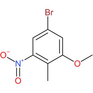 5-Bromo-1-methoxy-2-methyl-3-nitrobenzene