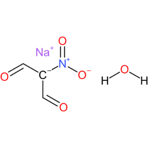 Sodium 2-nitro-1,3-dioxopropan-2-ide hydrate