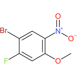 1-Bromo-2-fluoro-4-methoxy-5-nitrobenzene