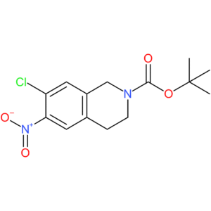 Tert-Butyl 7-chloro-6-nitro-3,4-dihydroisoquinoline-2(1H)-carboxylate