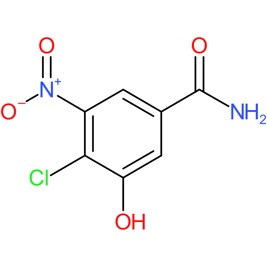 Benzamide, 4-chloro-3-hydroxy-5-nitro-