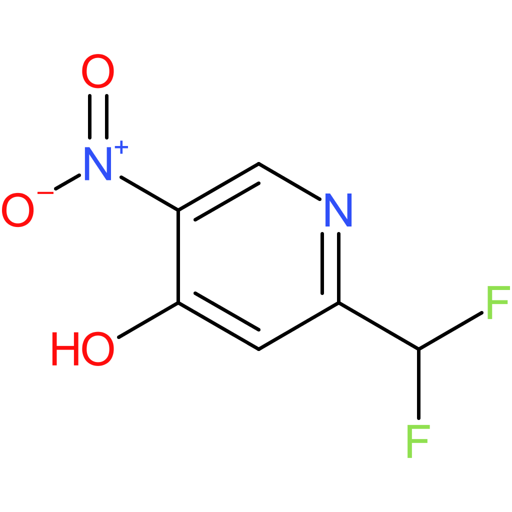 2-(Difluoromethyl)-5-nitropyridin-4-ol