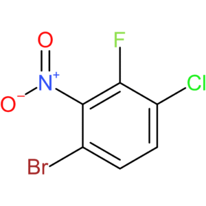 1-bromo-4-chloro-3-fluoro-2-nitrobenzene