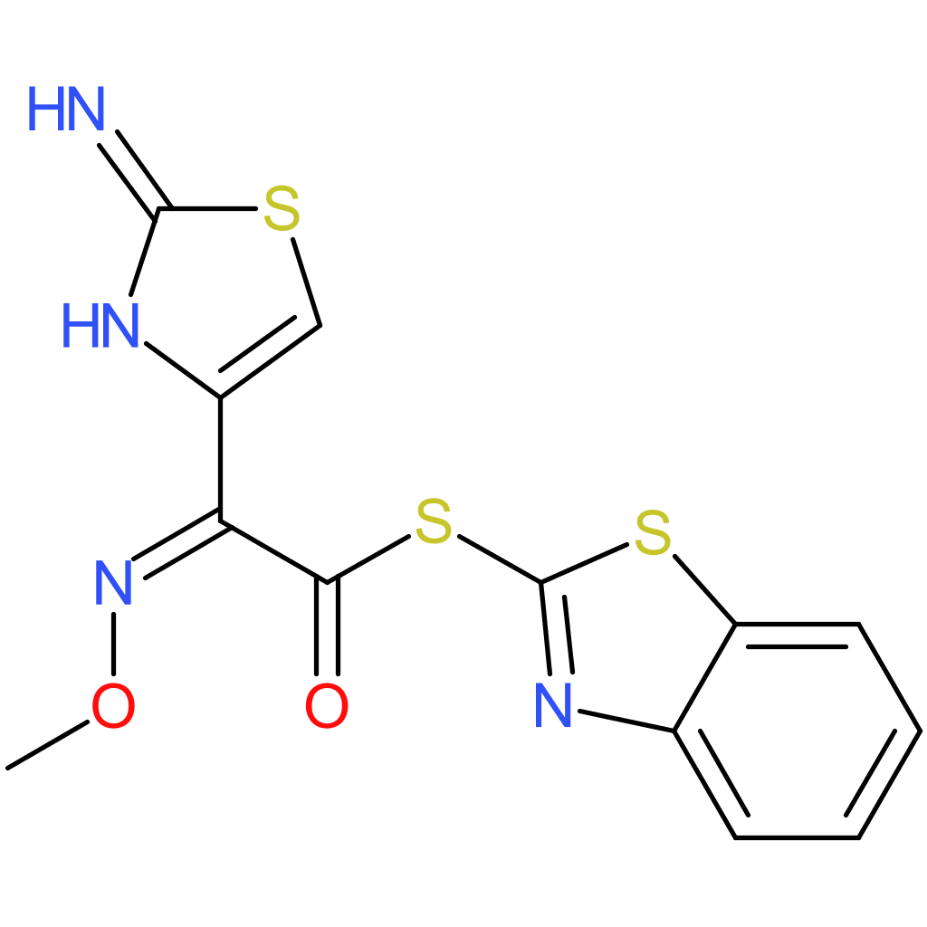 (Z)-S-2-Benzothiazolyl-2-amino-alpha-(methoxyimino)-4-thiazolethiolacetate