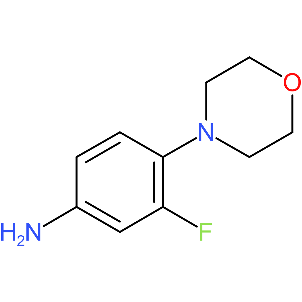 3-Fluoro-4-morpholinoaniline