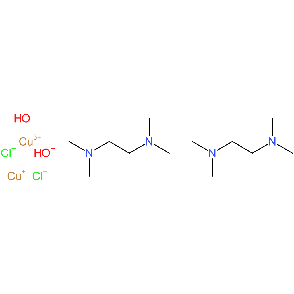 Di-?-hydroxo-bis[(N,N,N.N-tetramethylethylenediamine)copper(II)] chloride