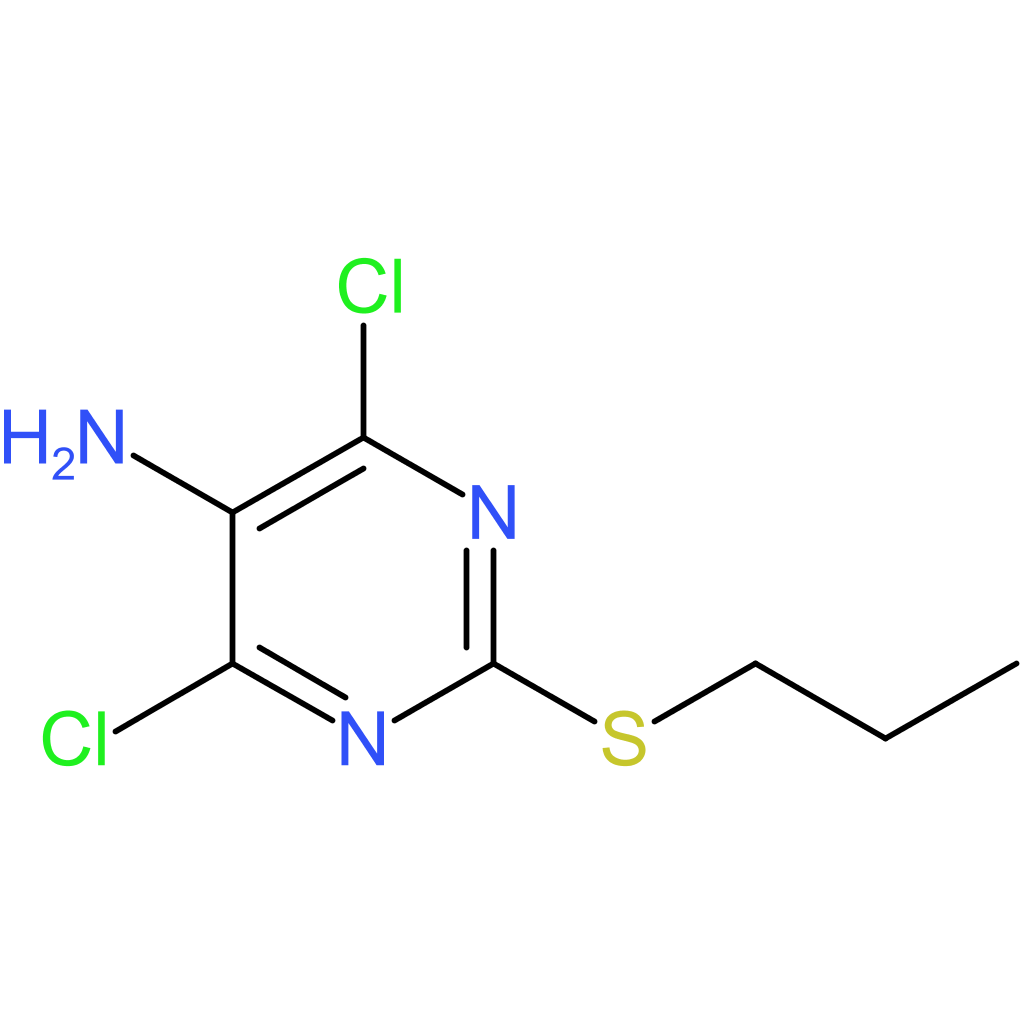 4,6-Dichloro-2-propylthiopyrimidine-5-amine
