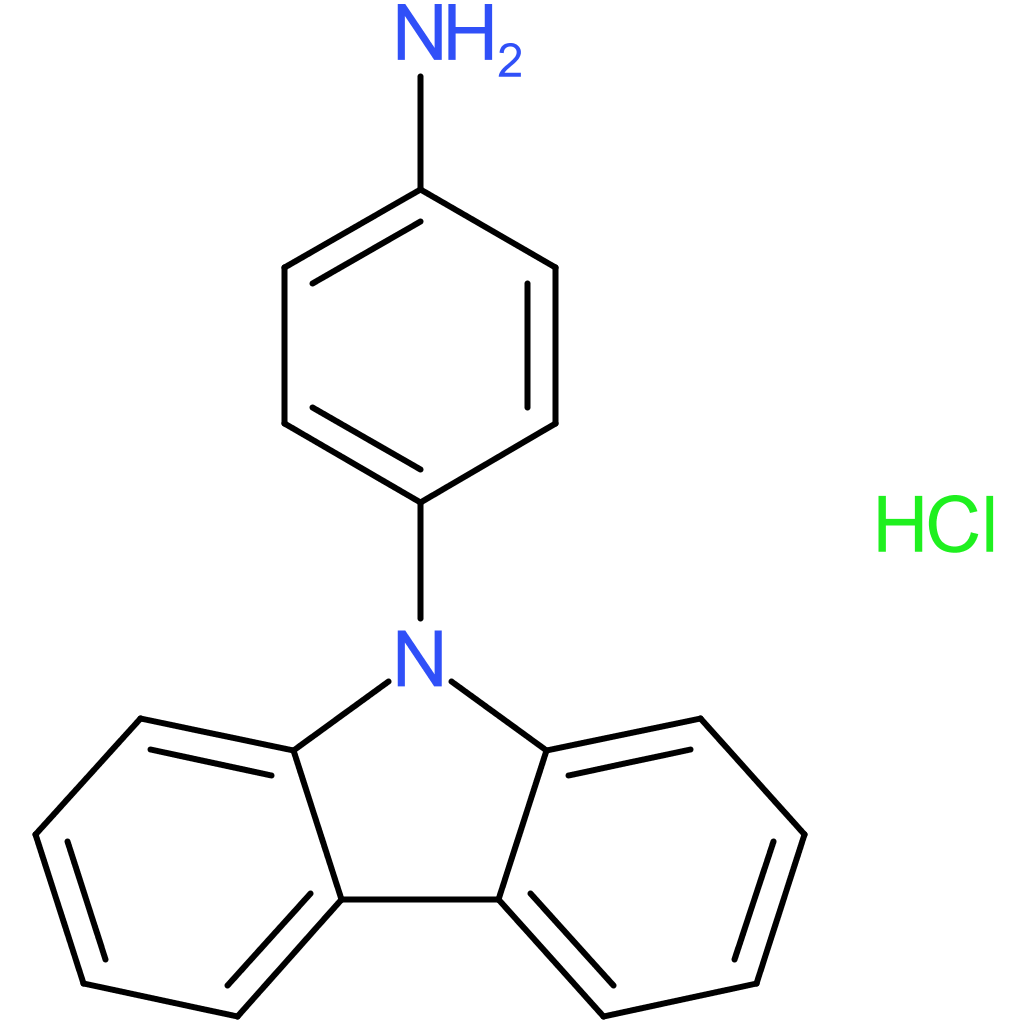 4-(9H-Carbazol-9-yl)aniline hydrochloride