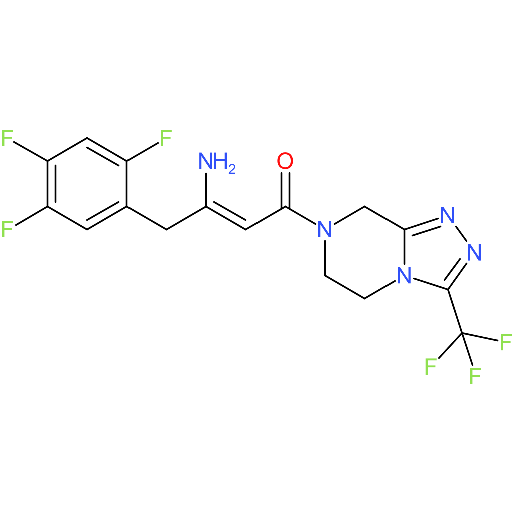 (2Z)-4-Oxo-4-[3-(trifluoromethyl)-5,6-dihydro[1,2,4]triazolo[4,3-a]pyrazine-7(8H)-yl]-1-(2,4,5-trifluorophenyl)but-2-en-2-amine