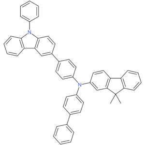 N-([1,1-Biphenyl]-4-yl)-9,9-dimethyl-N-(4-(9-phenyl-9H-carbazol-3-yl)phenyl)-9H-fluoren-2-amine