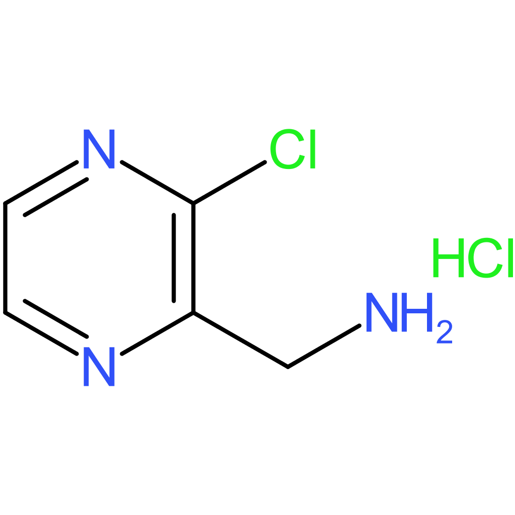 3-Chloro-2-pyrazinemethanamine hydrochloride