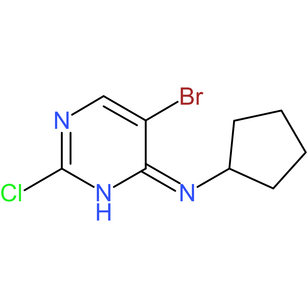 5-Bromo-2-chloro-N-cyclopentylpyrimidin-4-amine