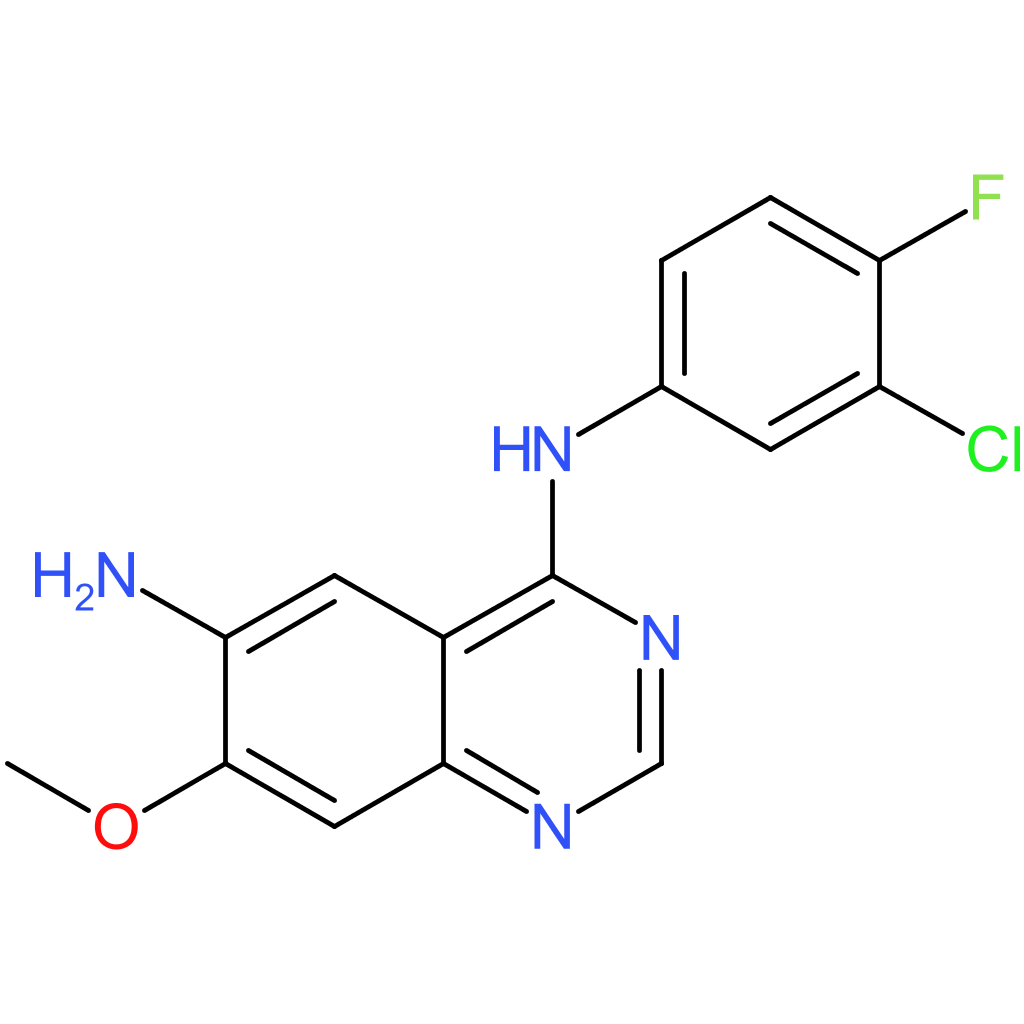 N4-(3-Chloro-4-fluorophenyl)-7-methoxyquinazoline-4,6-diamine