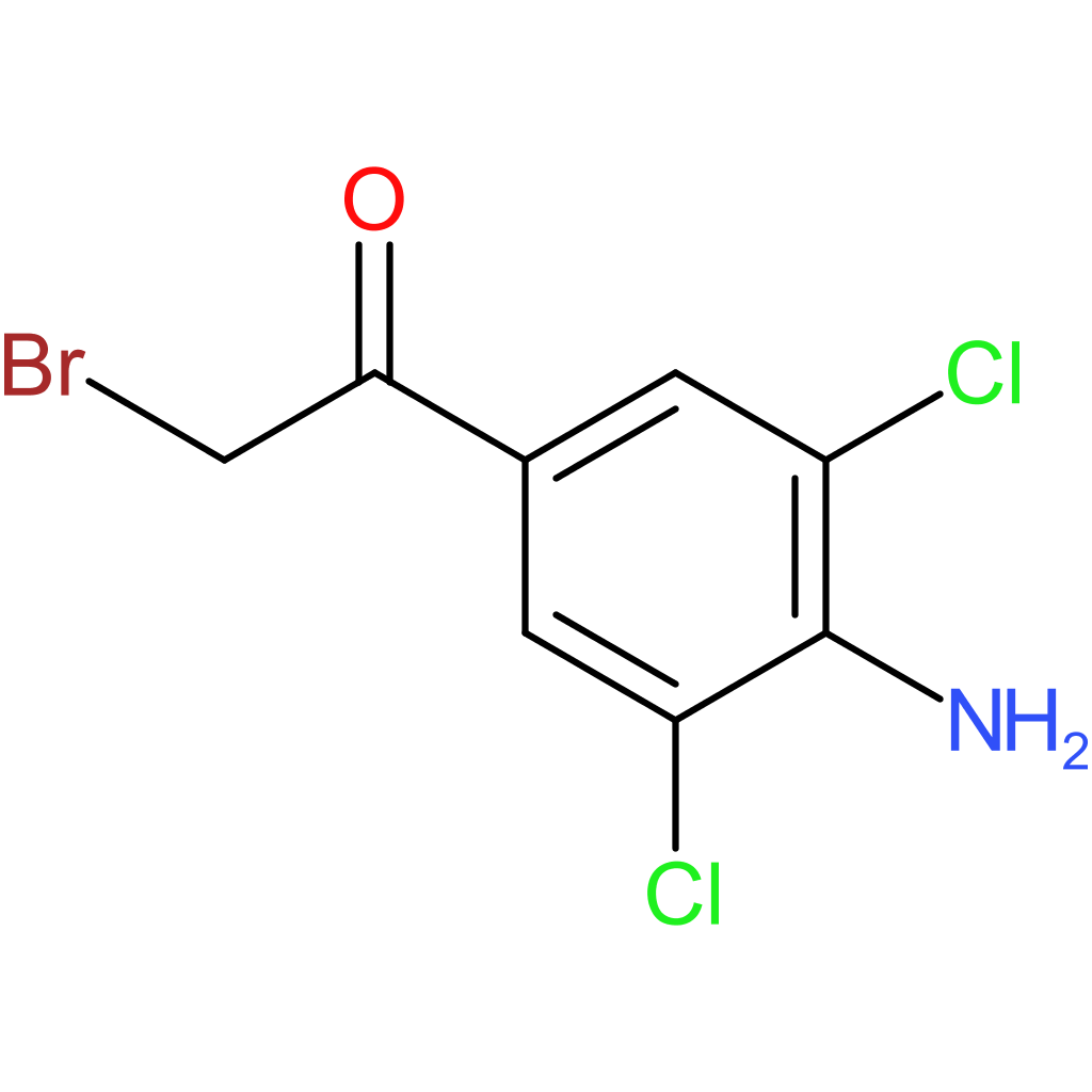 4-Amino-3,5-dichlorophenacylbromide