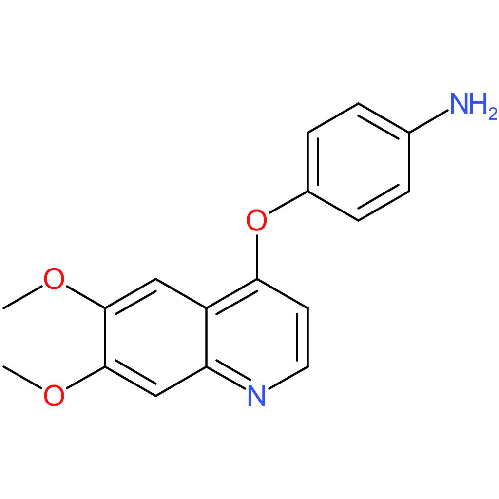 4-((6,7-Dimethoxyquinolin-4-yl)oxy)aniline