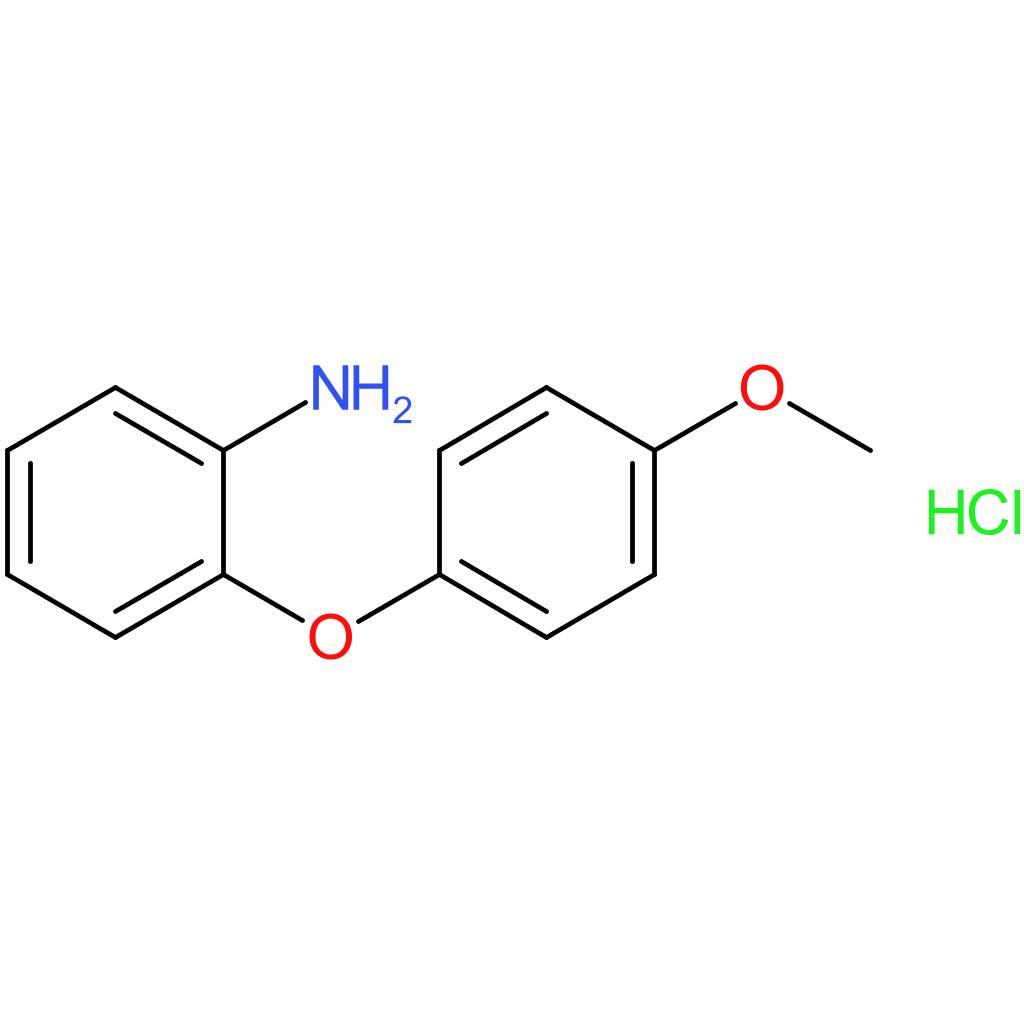 [2-(4-methoxyphenoxy)phenyl]amine hydrochloride