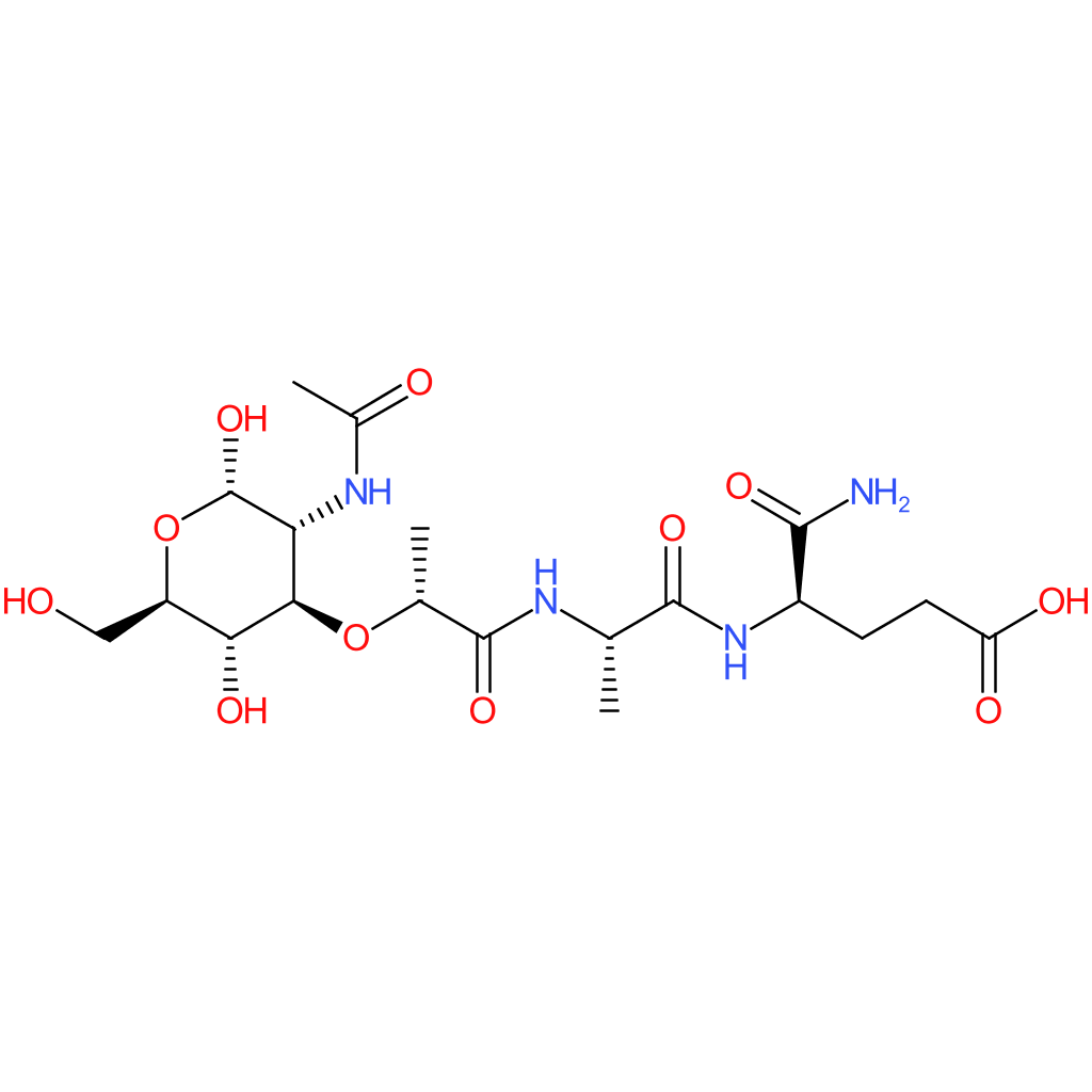 Ac-muramyl-Ala-D-Glu-NH2