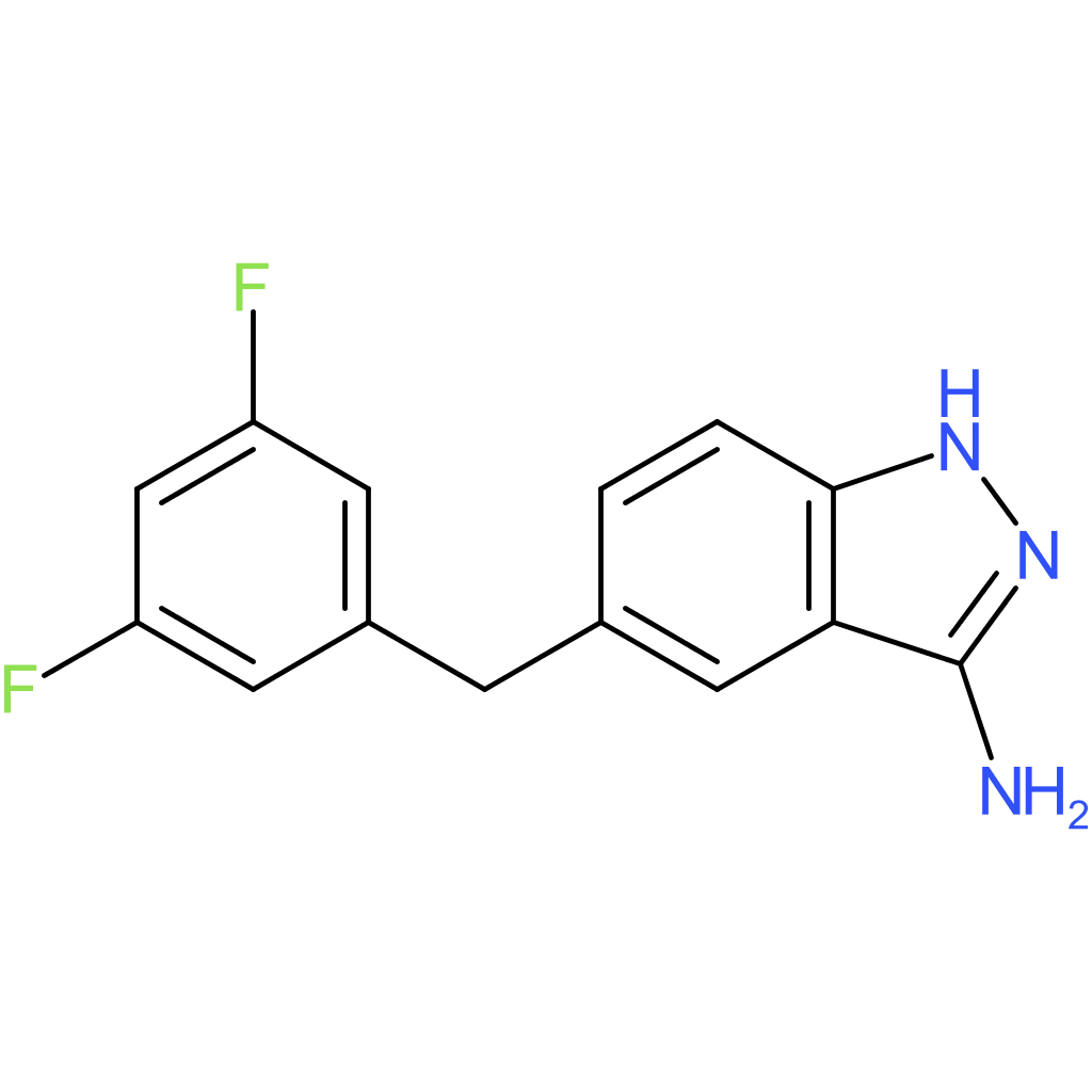 5-(3,5-difluorobenzyl)-1H-indazol-3-amine