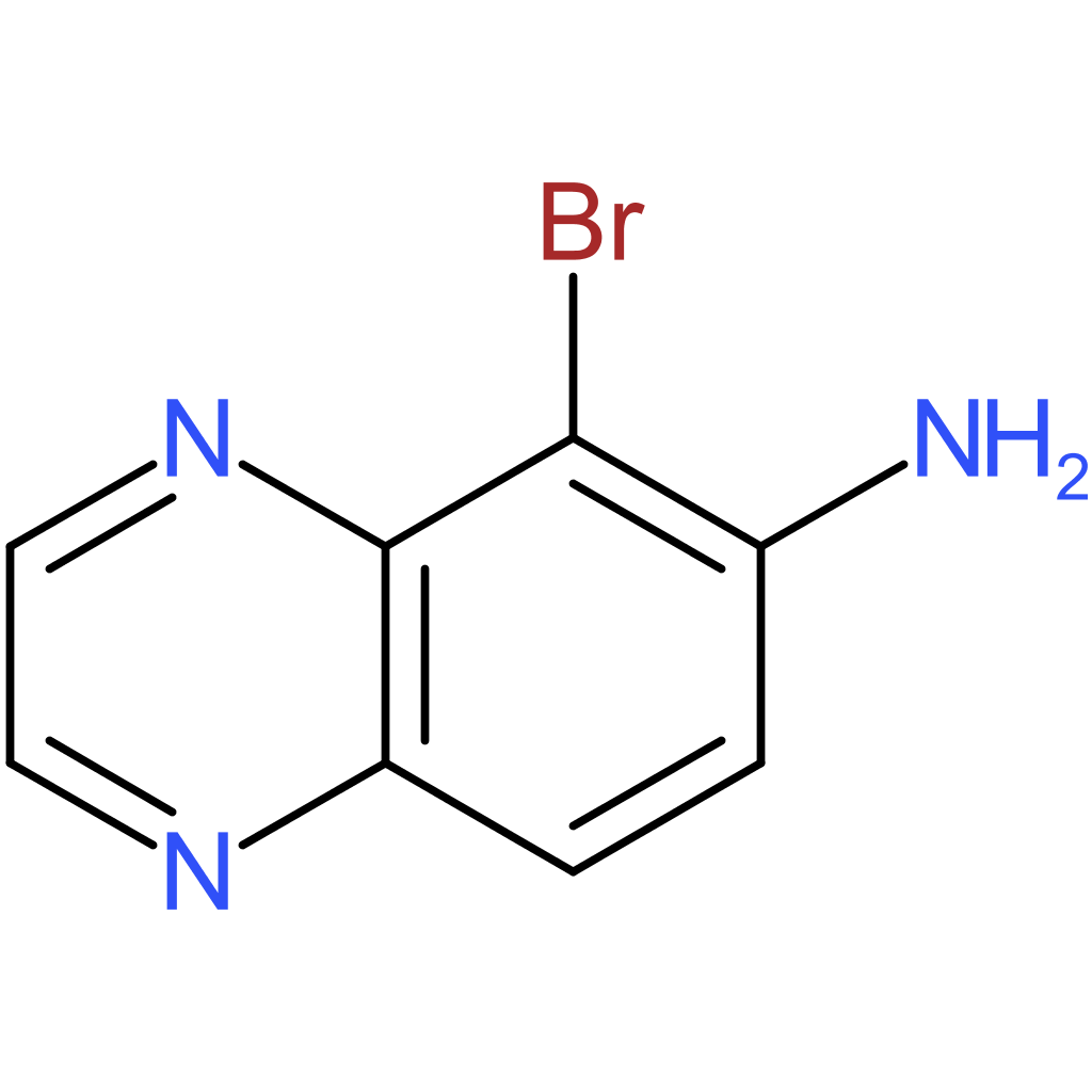 6-Amino-5-bromoquinoxaline