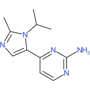 4-(2-methyl-3-(propan-2-yl)-3H-imidazol-4-yl)pyrimidin-2-amine