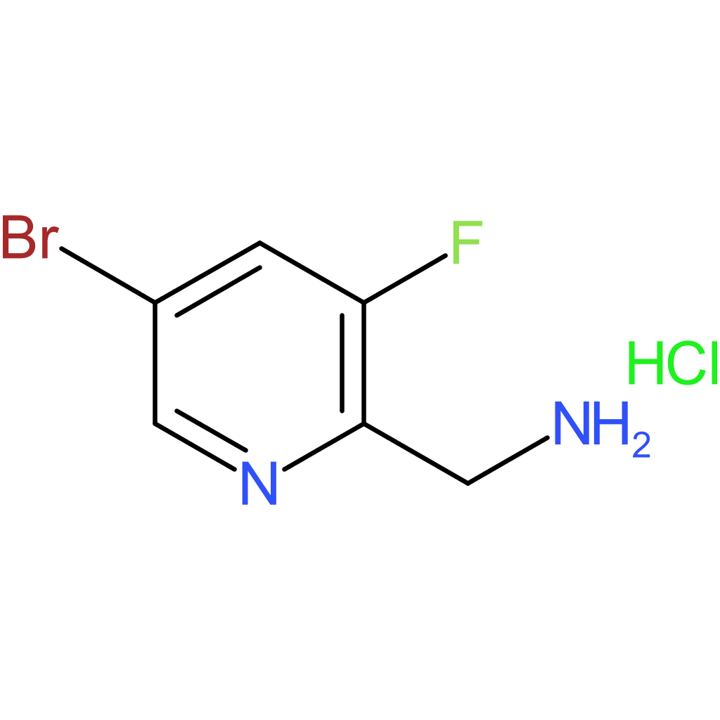 (5-Bromo-3-fluoropyridin-2-yl)methanamine hydrochloride