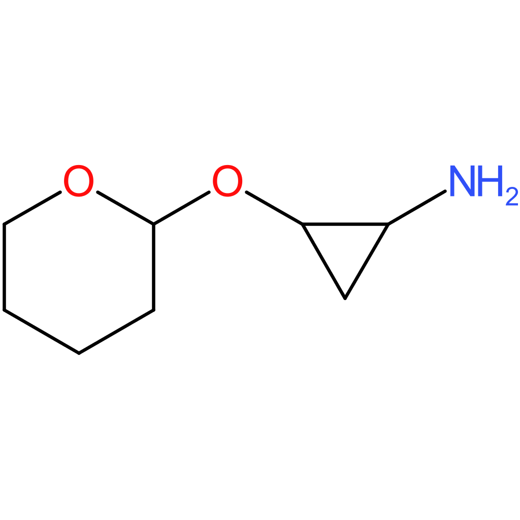 2-((Tetrahydro-2H-pyran-2-yl)oxy)cyclopropanamine